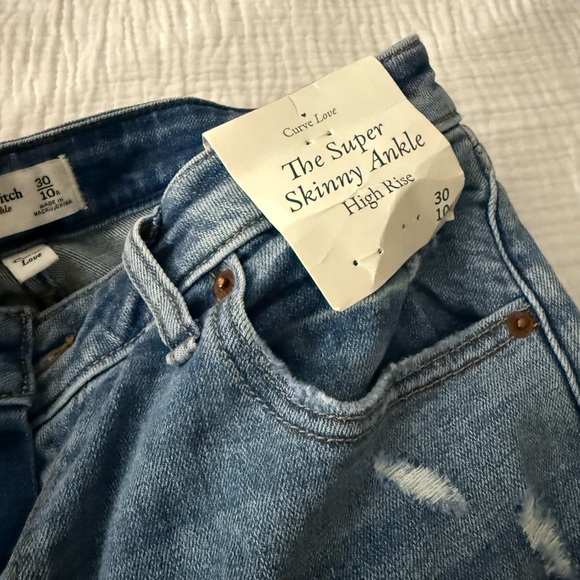 Abercrombie & Fitch Light Blue Skinny Jeans - Picture 4 of 5